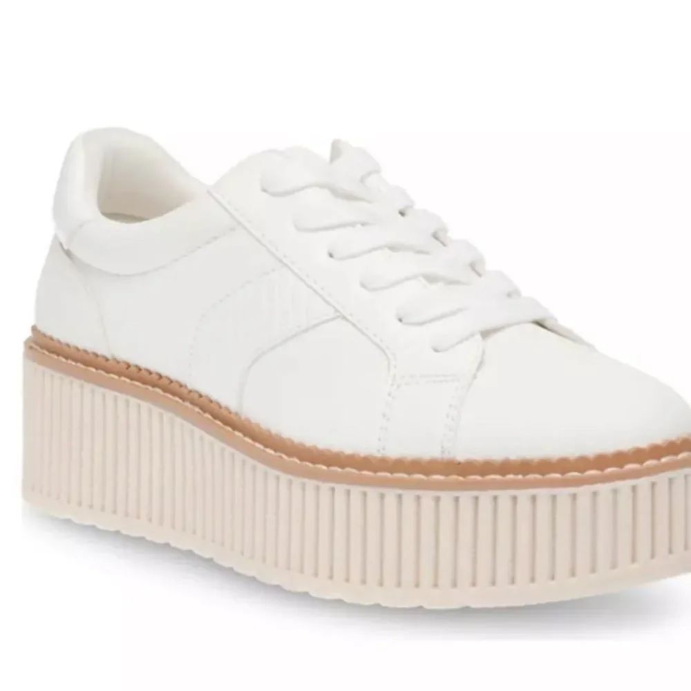 DV by Dolce Vita White Platform Sneakers